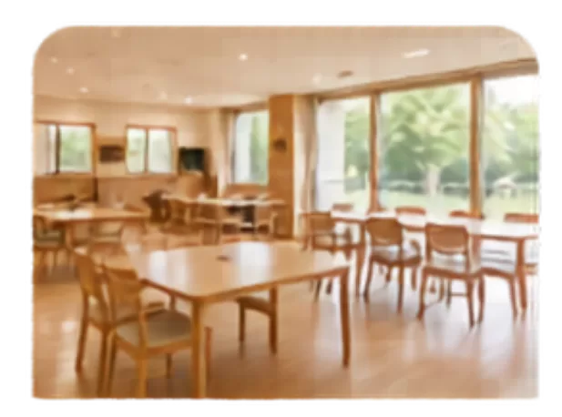 地域とつながる場のイメージ